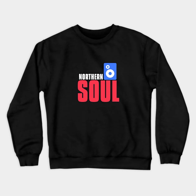 Northern soul Crewneck Sweatshirt by BVHstudio